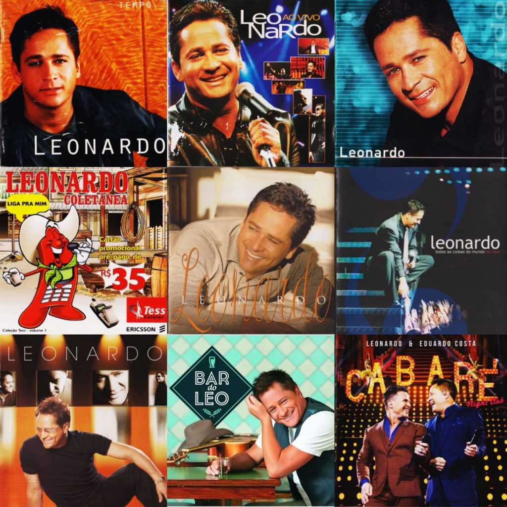 CD LEONARDO OPÇÕES e DETALHES NA DESCRIÇÃO | Shopee Brasil