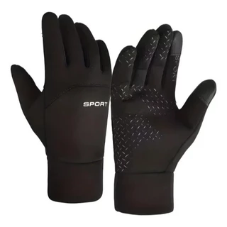 Par Luva Motoqueiro SPORT Térmica E Impermeável Com Touch Screen Tamanho Único