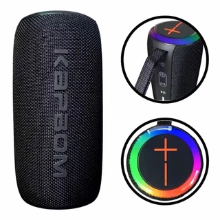 Caixa de Som Bluetooth 50W/100W RMS com Tecnologia TWS, IPX6, Luzes LED RGB Sincronizadas, Suporte USB e FM