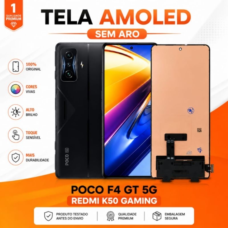 Redmi K50 Gaming 12GB 128GB ケース付き F4 GT化 Tela Amoled Poco F4 GT G / Redmi K50 Gaming Display Original