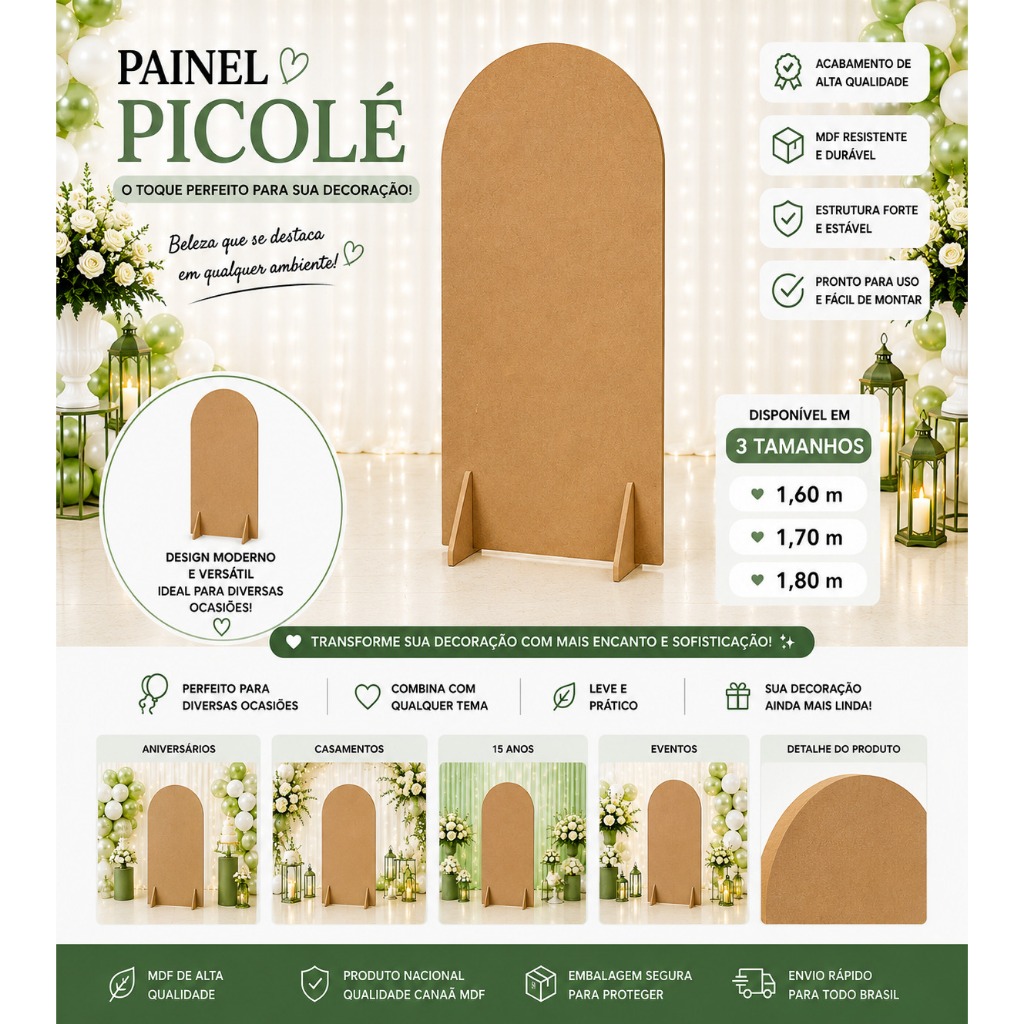 Painel Mdf de Festa em Oferta | Shopee 2026