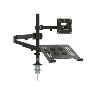 Suporte Notebook Bandeja Para Suportes de Monitores ELG, Evolut, Genérico etc; Aço 13-17 Polegadas