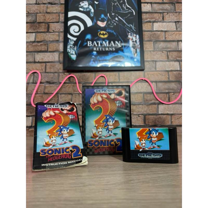 Sonic 2 Original Completo Mega Drive | Shopee Brasil