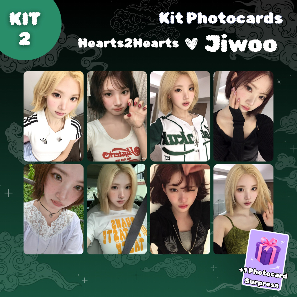 Hearts2Hearts Photocards Selca H2H Kpop Ye-on Ian Yuha Carmen A-na