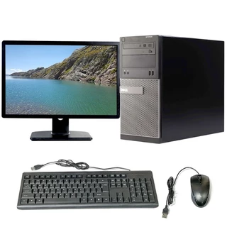 kit Pc computador Cpu Intel Core i3 i5 i7 Memoria Ddr3 HD ou Ssd Wi-fi Windows 11 Monitor 19 teclado mouse Roda Jogo 🎮