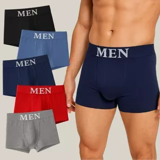 Kit 12,10,8 ou 5 Cuecas Boxer Microfibra Masculino Adulto Premium Alta Elasticidade