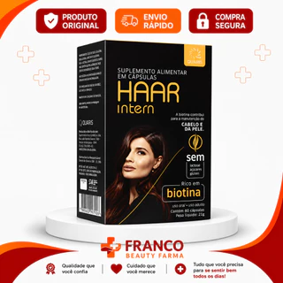 Haar Interm Suplemento Alimentar 60 Cápsulas - Quaris