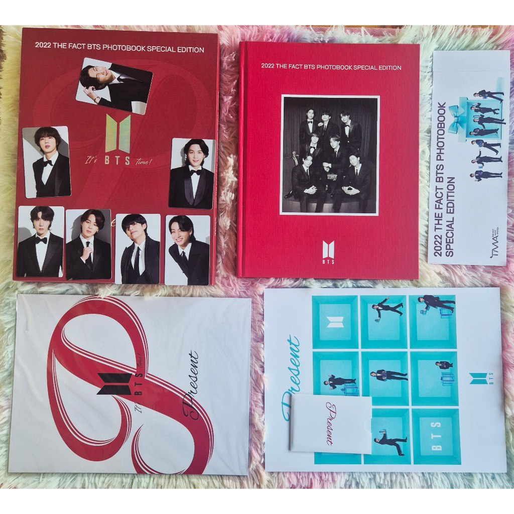 2022 THE FACT BTS PHOTOBOOK SPECIAL×5セット BTS 2022 The Fact Photobook Special Edition Oficial (Pronta