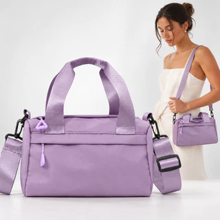 Bolsa Feminina Crossbody Transversal Pequena Necessaire Tecido Impermeável