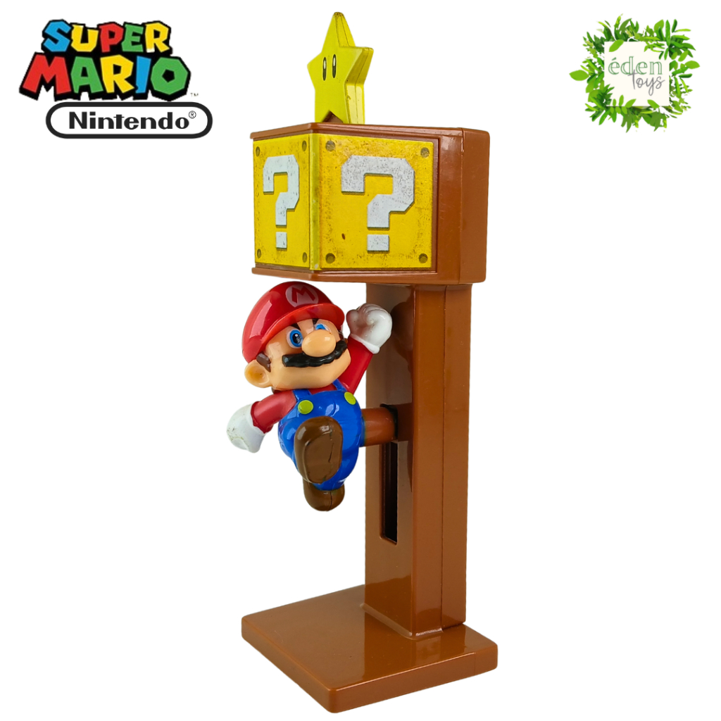 Super Mario - Mário bloco estrela (cód 039) em Oferta na Shopee