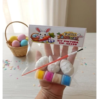 Lembrancinha - Kit Pintura Coelho da Pascoa em Oferta na Shopee