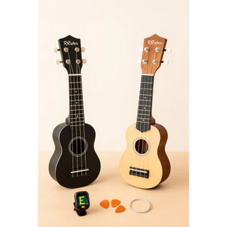 Ukulele Acústico  Soprano RRister Profissional com Capa em Oferta na Shopee