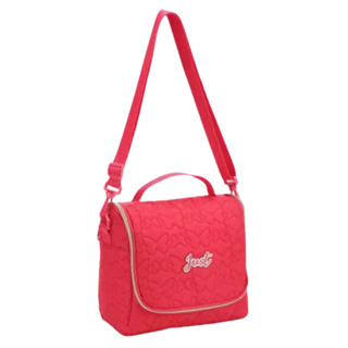 Lancheira Térmica Infantil Menina Just Borboleta Feminina Escolar Teen Matelassê Fitness Passeio