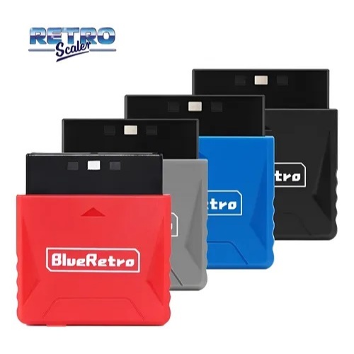 Adaptador de Controles Sem Fio BlueRetro para PS1/PS2