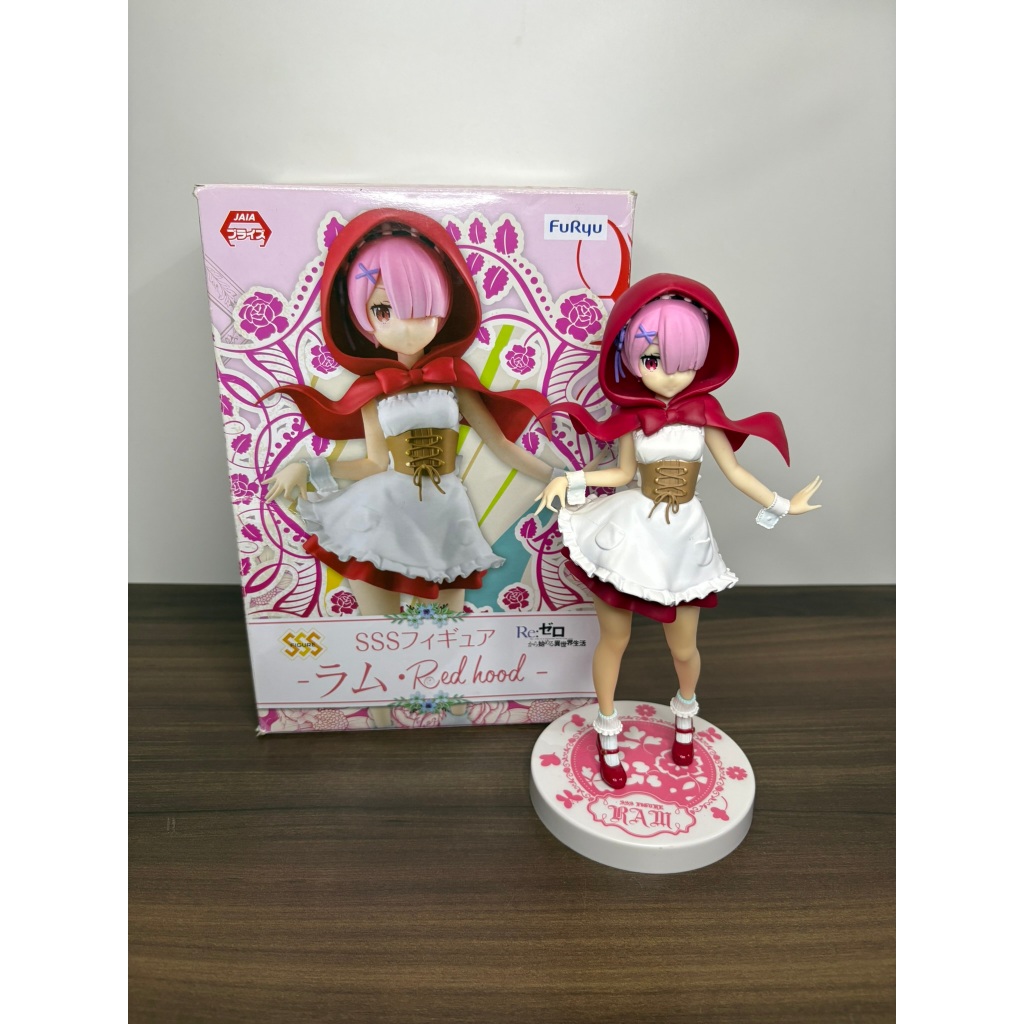 Ram Figure Re Zero Red Hood FuRyu Original | Shopee Brasil
