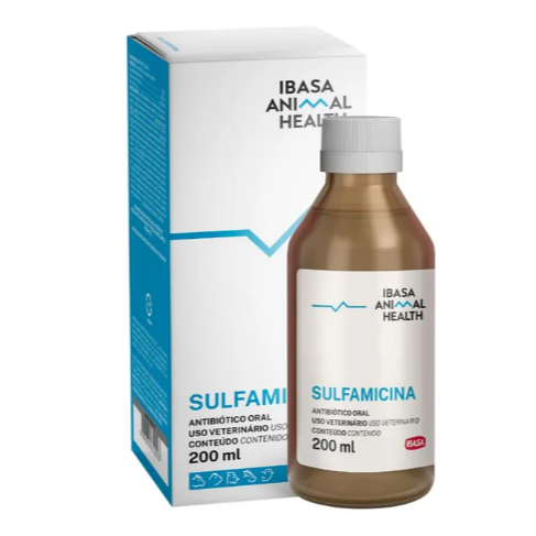 SULFAMICINA 200ML IBASA - USO VET | Shopee Brasil