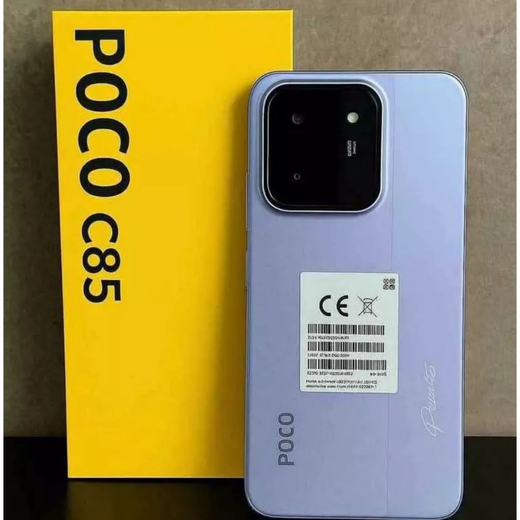 Celular Poco C85 4G Com NFC 256/8GB 128/6GB Versão Global Dual