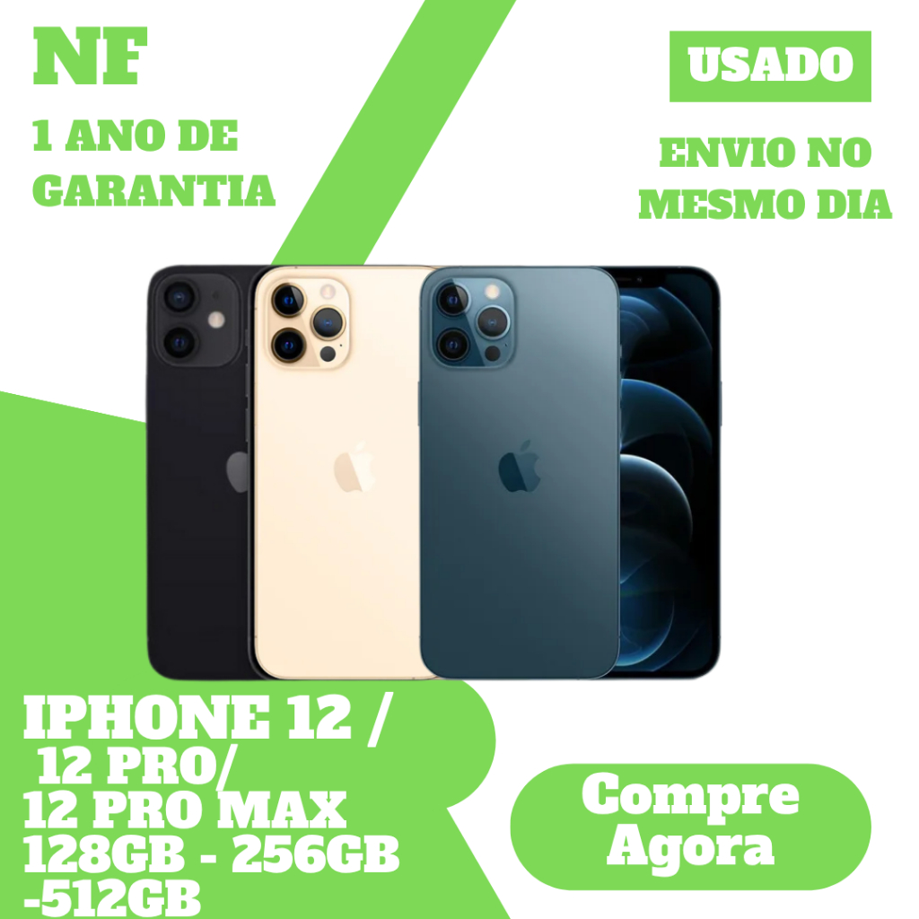 iPhone 12 Pro Max 256gb em Promoção na Shopee Brasil 2026