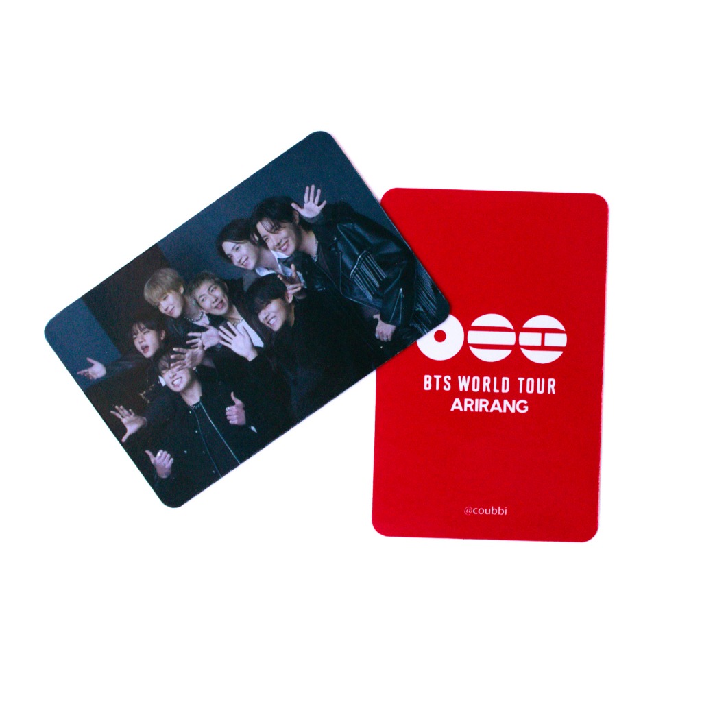 KIT Fanmade BTS Arirang World Tour - Cinema BTS Ingresso | Shopee