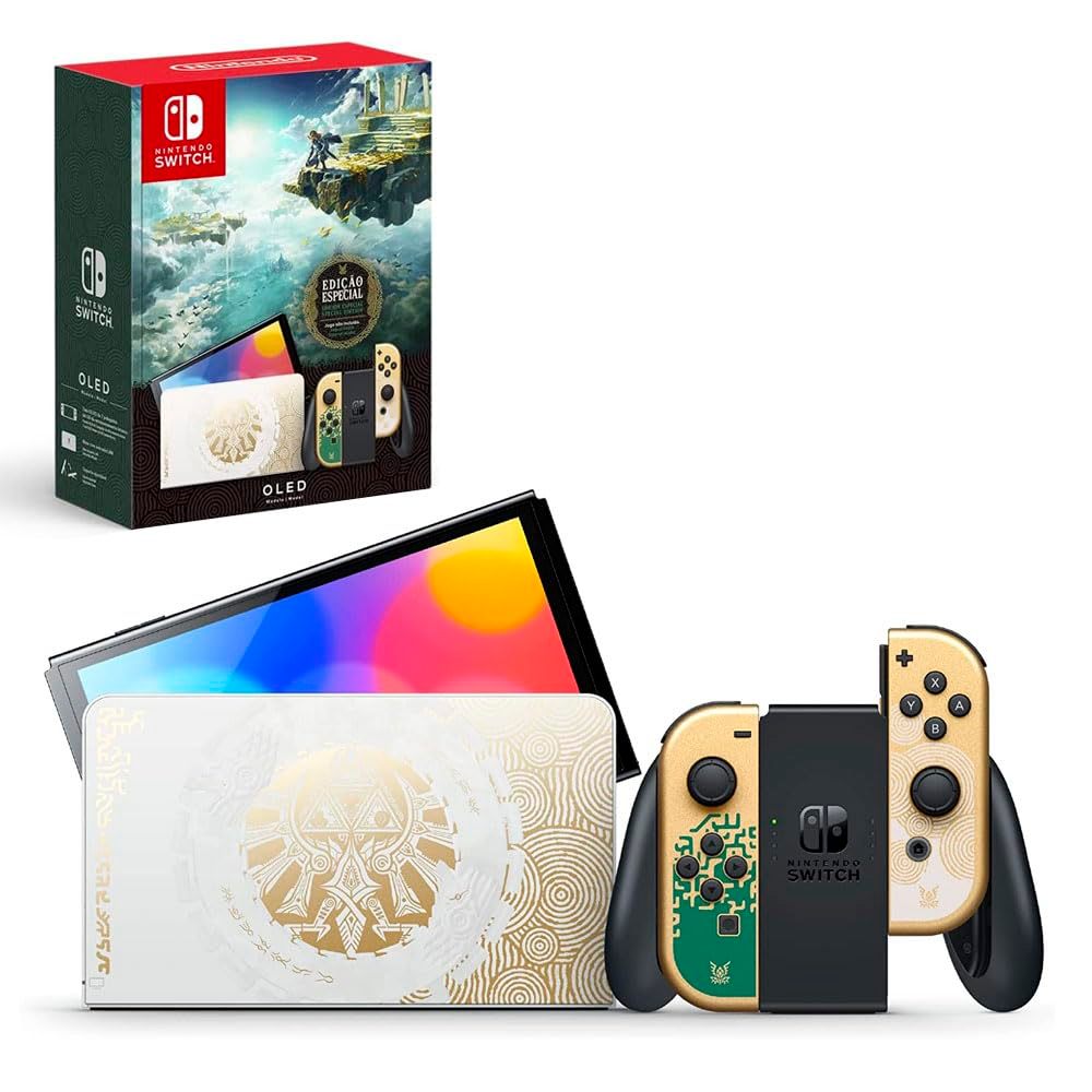 Console Nintendo Switch 32GB - Vermelho/Azul em Promoção na Shopee
