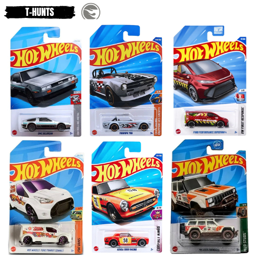 Miniaturas Hot Wheels T-Hunt Anos variados Novo, lacrado e