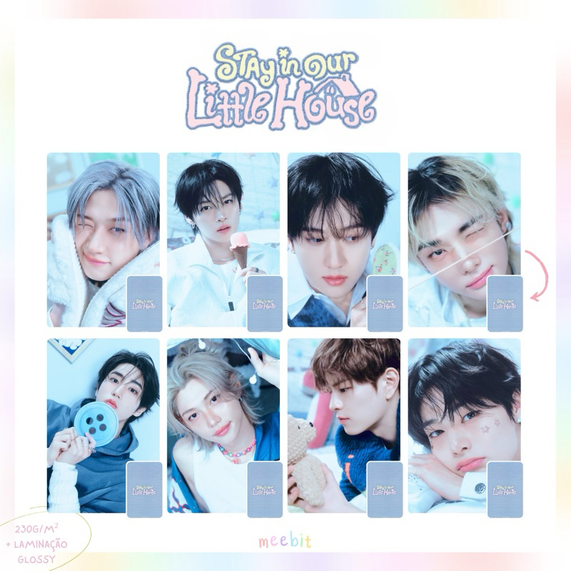 Photocards Stray Kids STAY IN OUR LITTLE HOUSE 6th FANMEETING