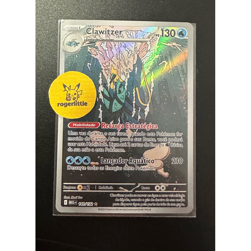 Carta Pokemon Clawitzer em Promoo na Shopee Brasil 2026