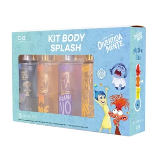 Kit Divertidamente 4 Body Splash 120 Ml cada