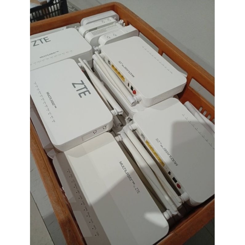 10 ONT ONU ZTE GPON ZXHN F670l v1 COM FONTES. | Shopee Brasil