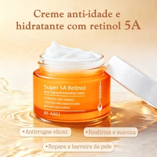 BEIERMEI Creme Hidratante Facial Anti-Aging Retinol Wrinkle 30g/10.1FL Hidratante, nutritivo, hidratante e reafirmante