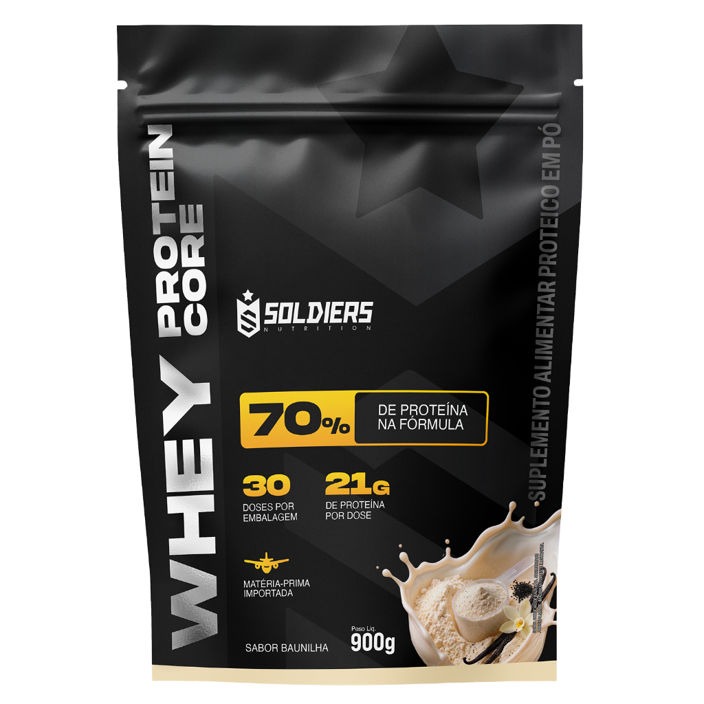 Whey Core 900g - Soldiers Nutrition