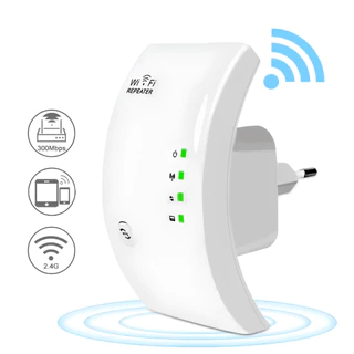 Repetidor de Sinal Wi-Fi 150Mbps 2.4GHz Porta RJ45 Modo Repetidor e Access Point Bivolt