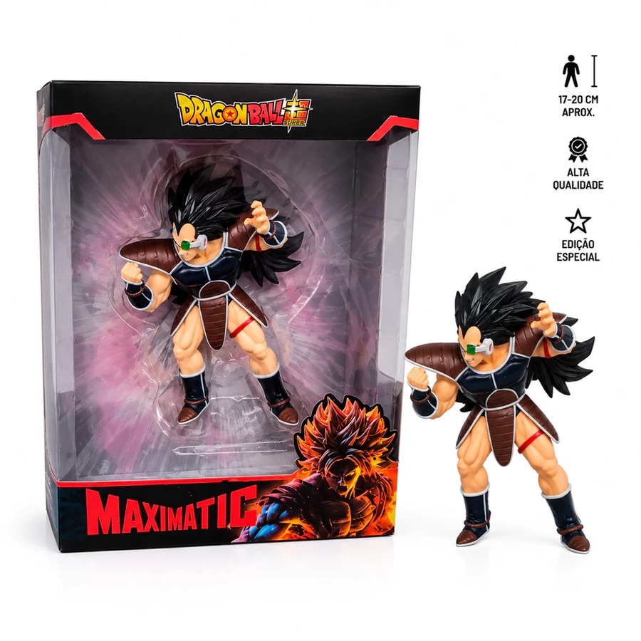 Action Figure Dragon Ball Z 20cm Colecionável com Caixa Goku