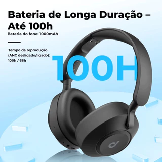 DAPON H02d Pró Anc Headphone Fone de ouvido Bluetooth 6.0 Multiponto 100h De Bateria Over-Ear