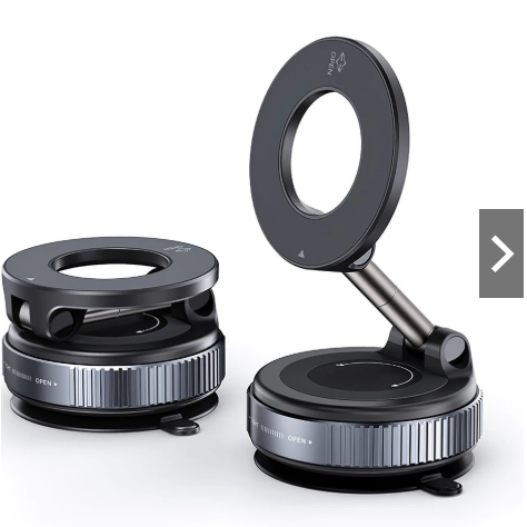 Suporte Magnético de Celular | Alta Fixação com Rotação 360° | Ultra ...
