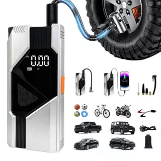 Compressor Portatil Pneu Bomba De Ar Eletrica Automotivo