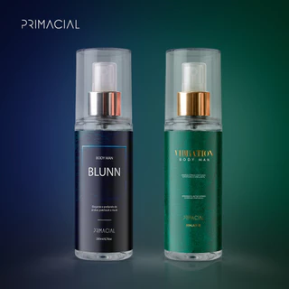 KIT BODY SPLASH MASCULINO BLUNN & VIBRATION 200ML - PRIMACIAL CÍTRICO FRESCO