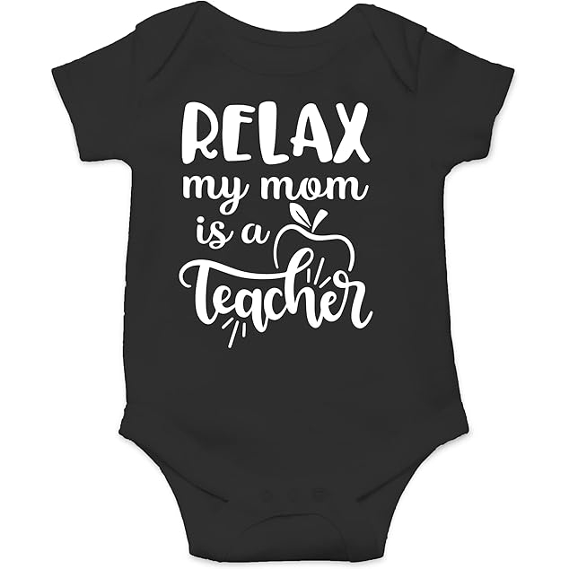 Relax My Mom Is A Teacher Body | Shopee Brasil