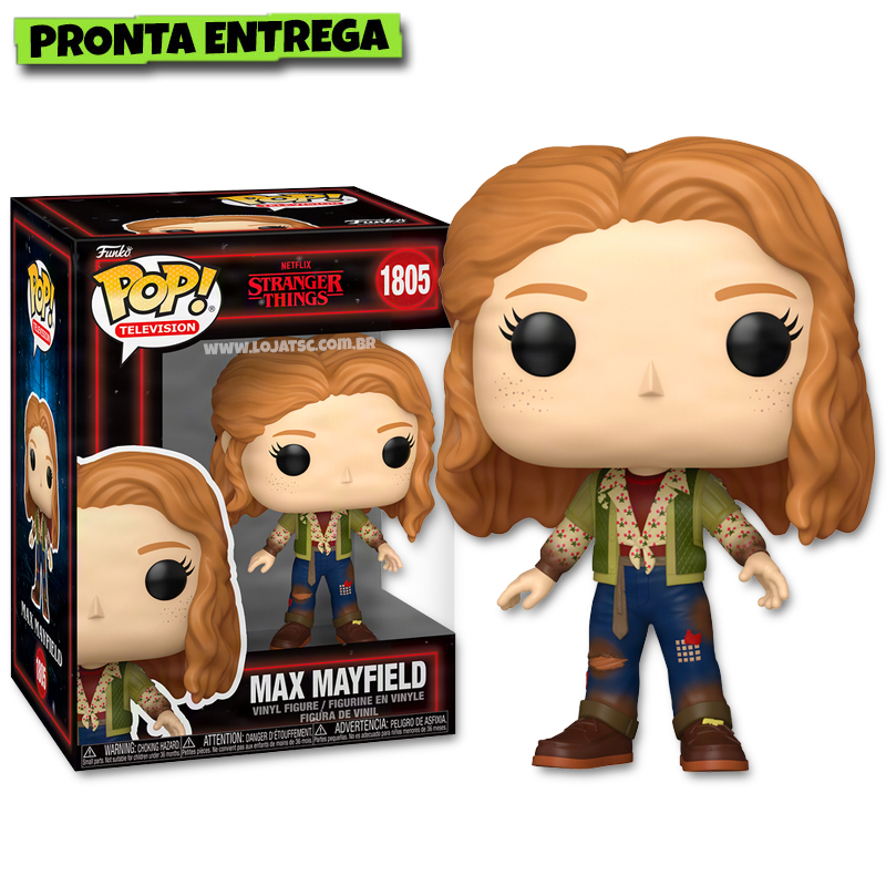 Funko Pop Stranger Things 5 - Max Mayfield 1805 | Shopee Brasil