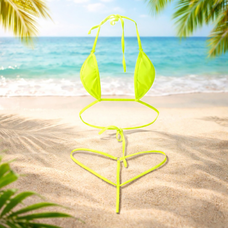 Super Mini Micro Biquíni String Marquinha Praia Verão - Tina Kari