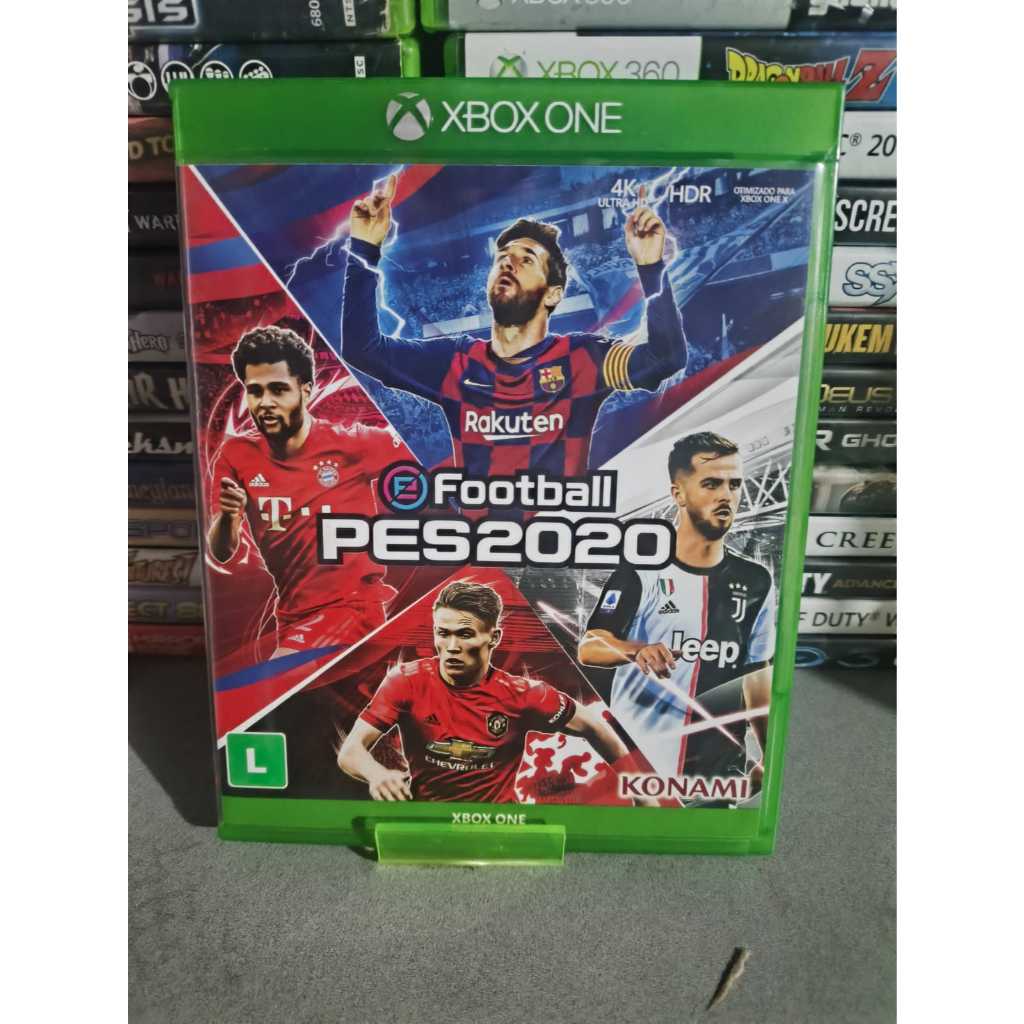 PES 2020 - XBOX ONE - MÍDIA FÍSICA ORIGIAL | Shopee Brasil