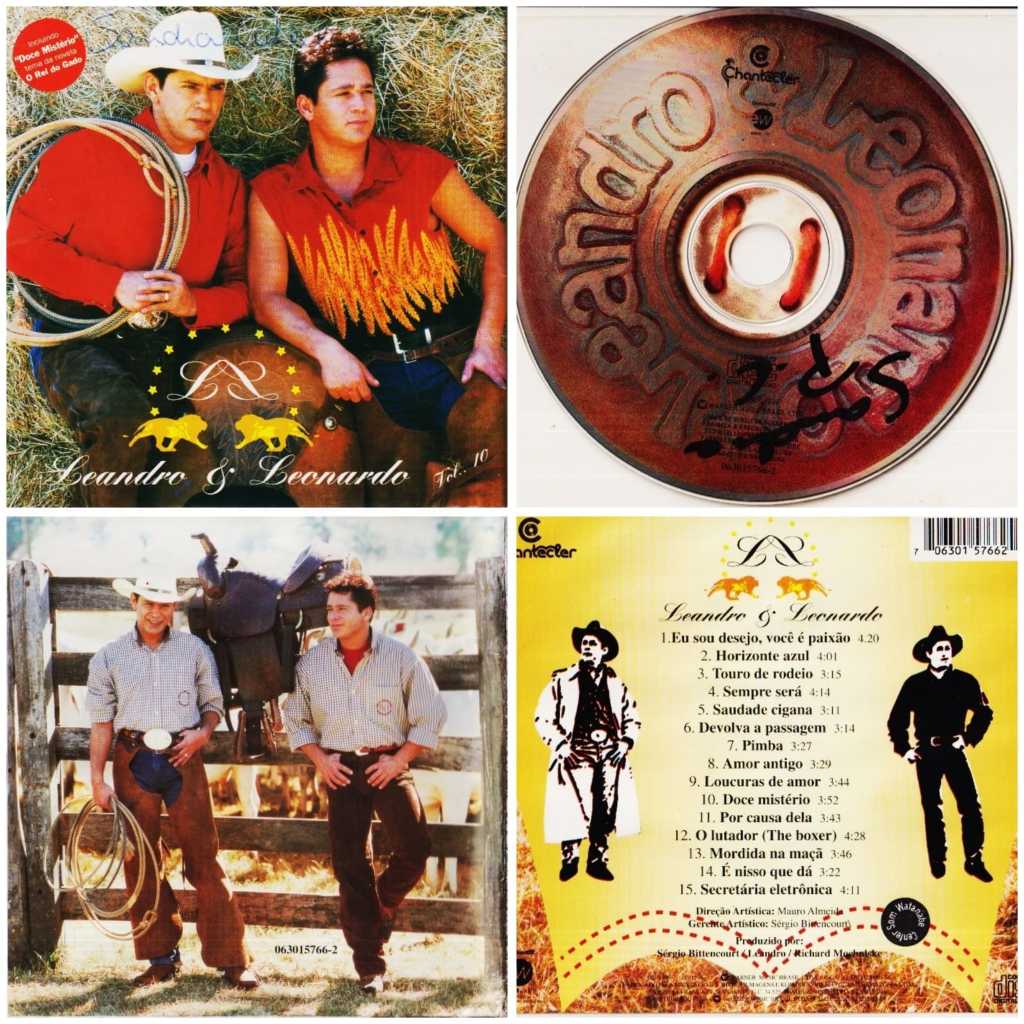 CD LEANDRO & LEONARDO OPÇÕES e DETALHES NA DESCRIÇÃO | Shopee Brasil