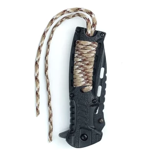 Canivete Range Premium Pederneira Paracord camping pesca
