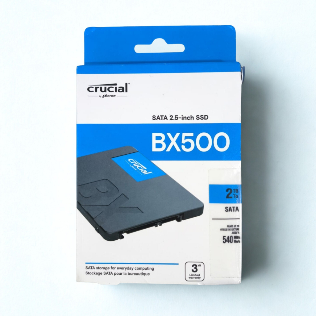 Hd Ssd 2Tb Crucial BX500 2.5'' SATA III 6Gb/s CT2000BX500SSD1