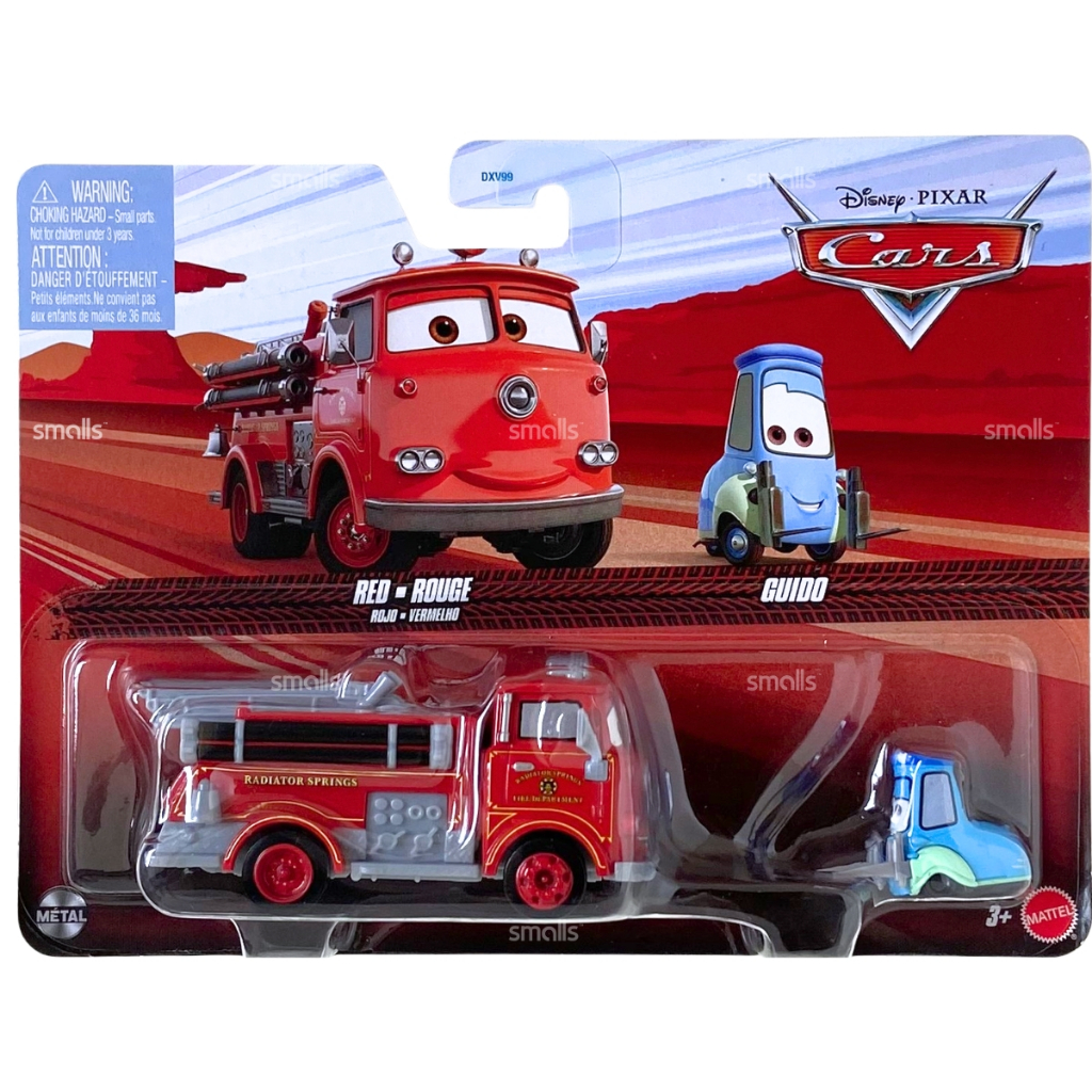 Disney Pixar Cars - Pack com 2 Carros - 1:55 - À Escolha - Mattel