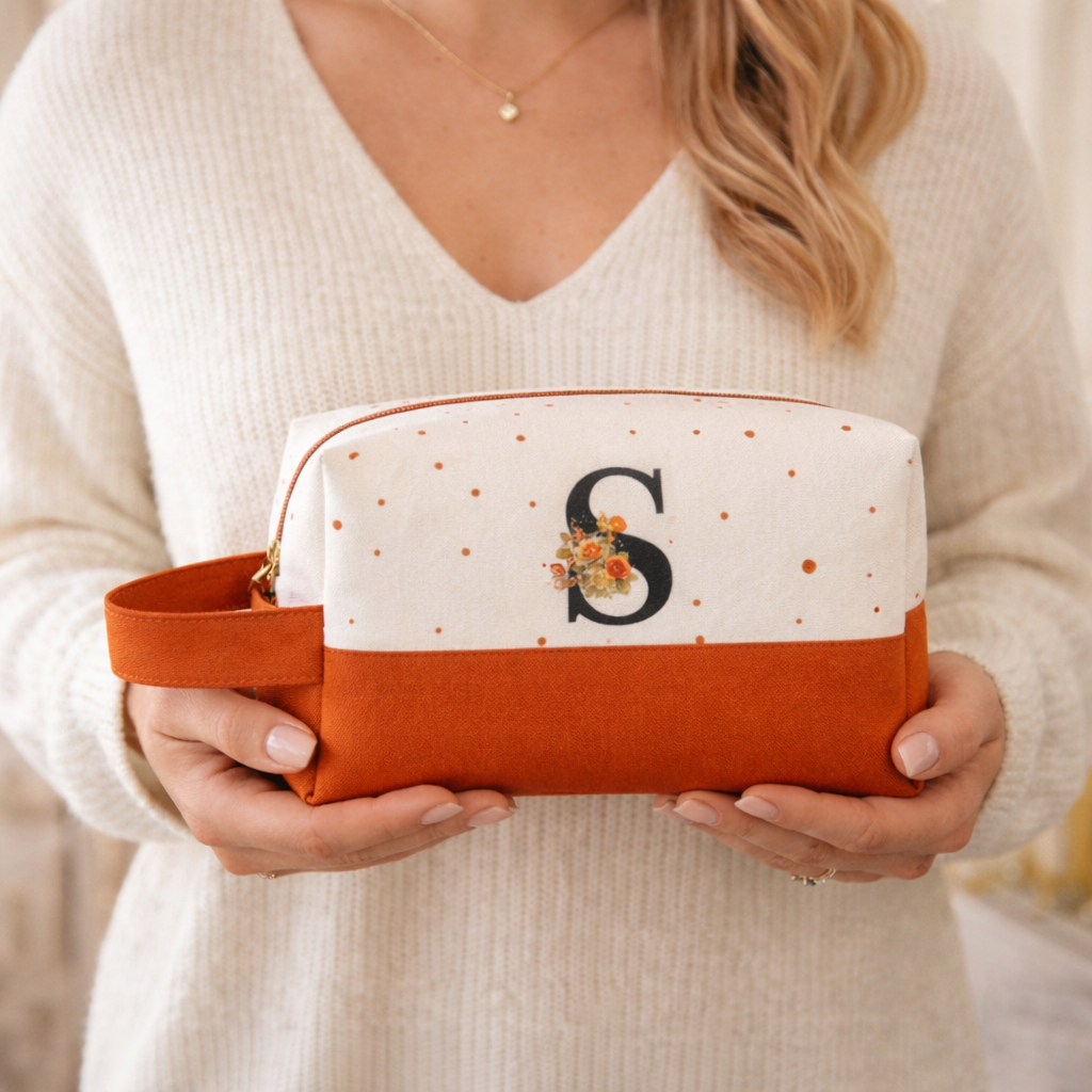 Necessaire personalizada com a inicial — foto 2