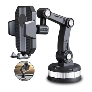 Suporte De Telefone Para Carro Ventosa Multi-Angulo Ajustável À Prova D'água SUV Pickup Truck Universal Phone Holder