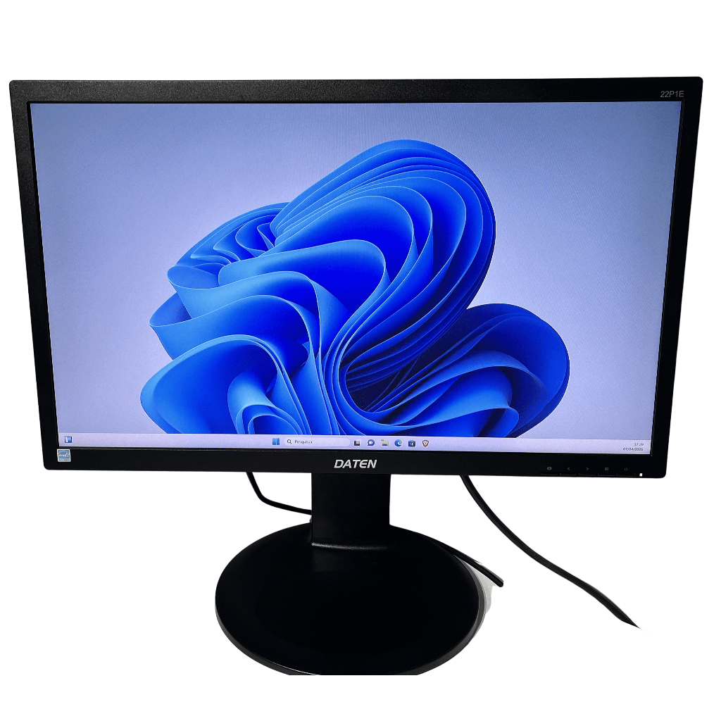 Monitor 21.5” Full HD DATEN 22P1E HDMI VGA | Base Giratória + Custo ...