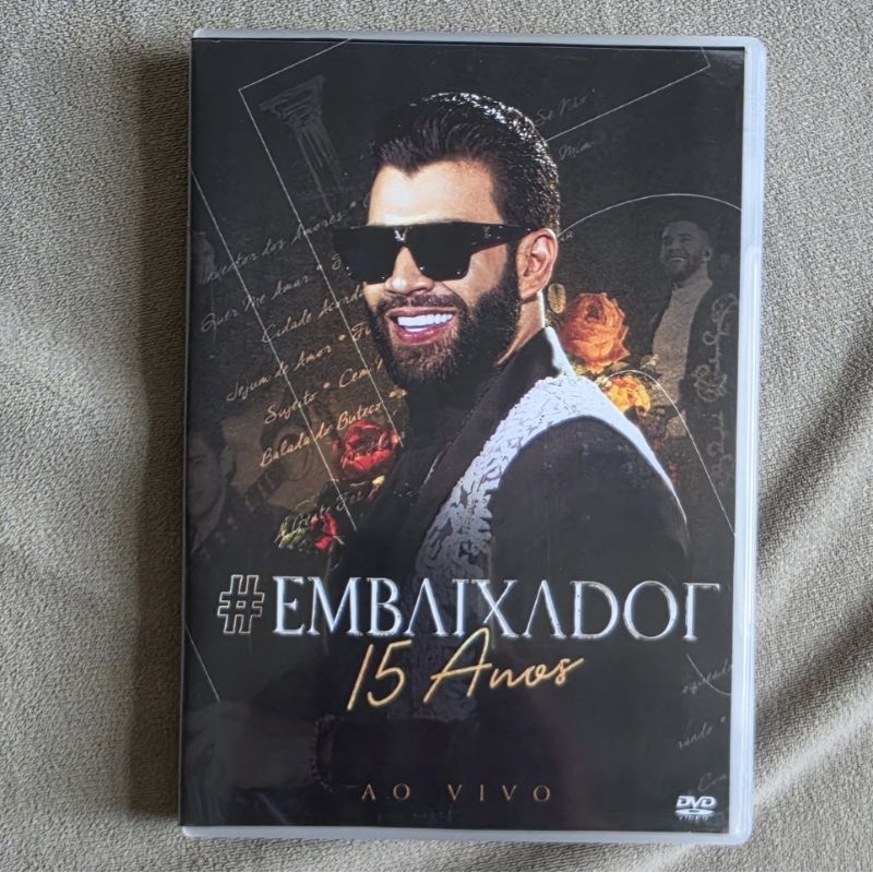 916“15th Anniversary Special Live DVD” DVD Gusttavo Lima - Embaixador 15 Anos Ao Vivo | Shopee Brasil
