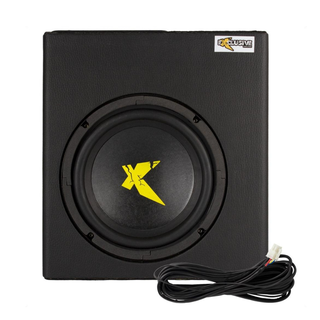 Caixa Amplificada Super Slim Mini 200w Rms Embaixo Banco Carro | Shopee ...
